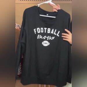 Black Football Mom Sweater. BRAND NEW